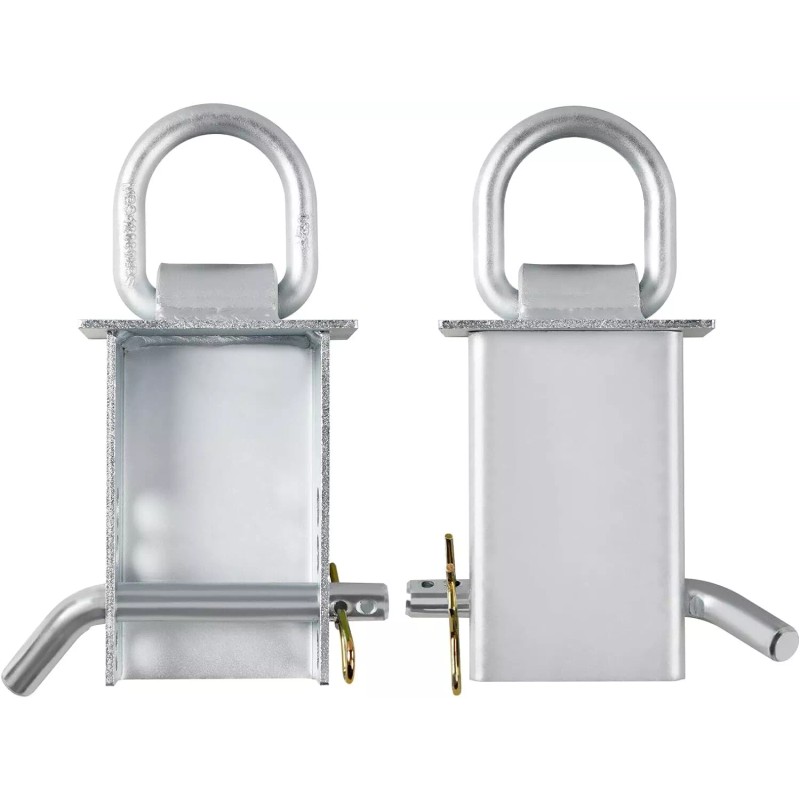 TECTRUC Stake Pocket D Ring Heavy Duty Adjustable Trailer Stake