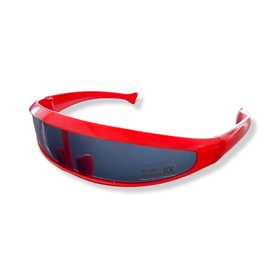 Lovelegis Sunglasses - Ski Sports - Cycling - Motorcycle - Unisex - Men - Women - Sport - Glasses - Christmas and Birthday Gift Idea (Red - Black Lens)