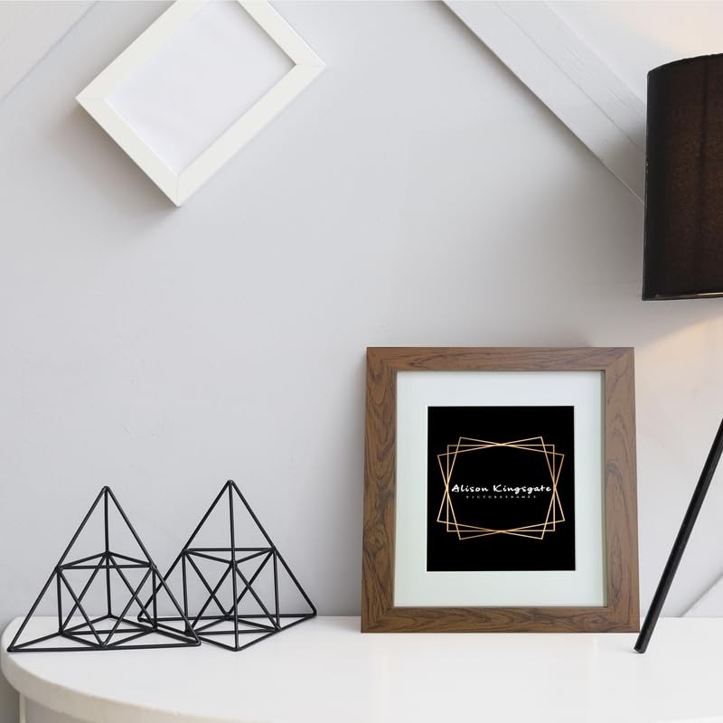 Alison Kingsgate Walnut A4 Frame With Mount For A5 Size