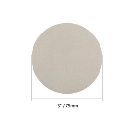 TA-VIGOR 30 Pcs 3 Inch Wet Dry Hook and Loop Sanding Discs 5000 Grit, Random Orbital Sandpaper No-Hole for Automotive and Woodworking