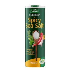 A.Vogel Herbamare® Spicy Sea Salt 125g | Unrefined Sea Salt Infused With 16 Organic Herbs, Spices and Vegetables