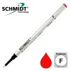 Schmidt 5888 Safety Ceramic Rollerball Refill, Red Fine