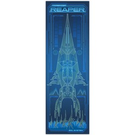 Harbinger Reaper - Mass Effect - 36 x 11.75 (Panoramic Print)