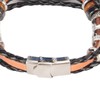 Leather Strap for Xiaomi 7 NFC Bracelet Metal Buckle Ethnic
