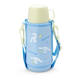 Sanrio 744573 Cinnamoroll 2-Way Stainless Steel Bottle with Kids Pouch