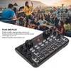Live Sound Card, Bluetooth Mini Audio Mixer Board with Sound