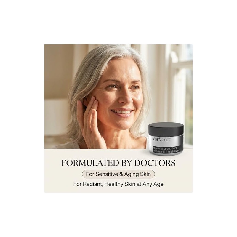 Vitamin C Moisturizer | Antioxidant Hydrating Face Cream | 1.5