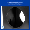 NDS 1200BKITRTL1PK Square Catch Basin Drain Kit with 2-Opening Catch