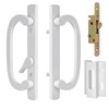 Teilmix Offset Sliding Patio Door Handle Replacement with Zinc Diecast