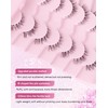 Frihappy Eyelashes Natural False Eyelashes Wispy Eyelashes Natural Look Eye