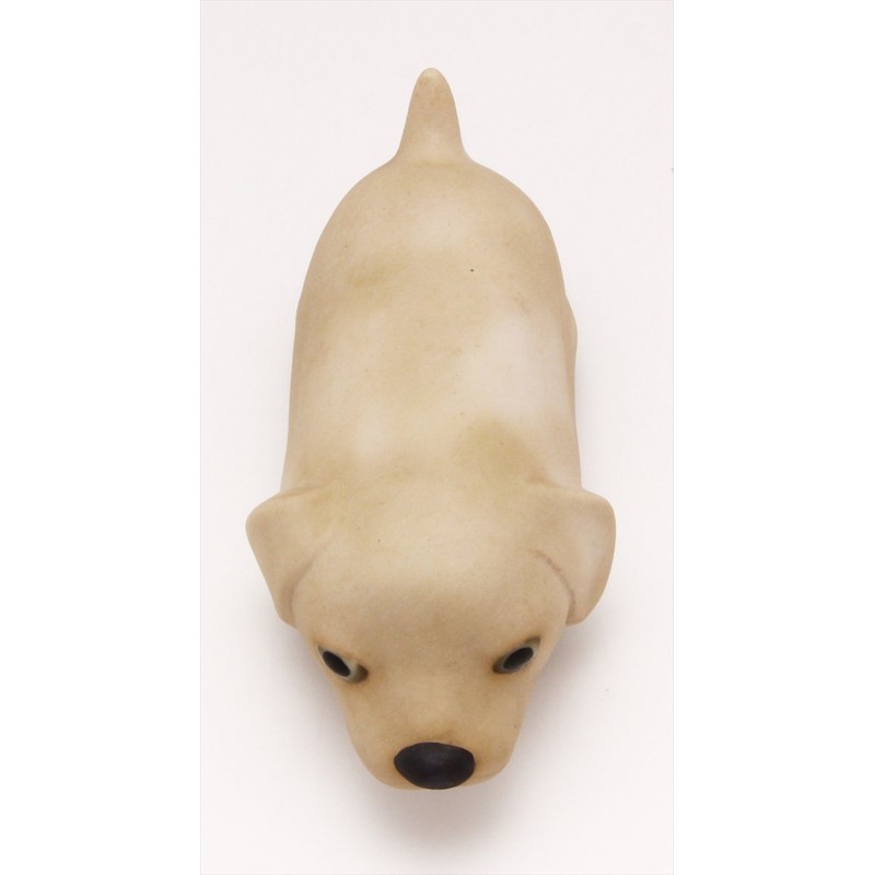 Arita Ware Kitagawa Misori Kiln Dachshund Figurine