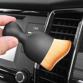 Poemtian Car Interior Detailing Brush Car Detailing Brush Automotive Dust Cleaning Brush with Soft Bristle Automotive Air Conditioner Brush Auto Accessories for Cleaning Air Vent,Dashboard, Engines