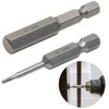 Bestgle 10pcs 5/64-5/16 Magnetic Inner Hexagon Head Screwdriver Bits Set