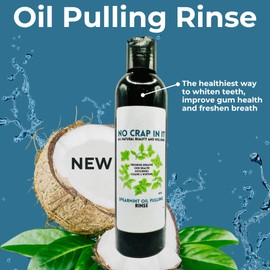 No Crap In It Oil Pulling Rinse (8 Floz, Spearmint)
