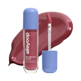 ALLEYOOP ALLEYOOP Sun Serum Lip Oil SPF 40 C Tinted Lip Oil with SPF, Hydrating Tinted Lip-Moisturizer for Women, Lips Sunscreen for Cracked Lips, Smooths & Soothes, Vegan, Travel-Friendly, Hazy