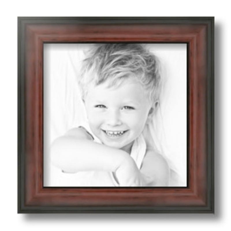 ArtToFrames 9x9 Inch Brown Picture Frame, 5 - Pack, This