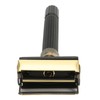 Double Edge Safety Trimmer Reusable Slip Resistant Metal Men Safety
