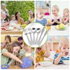 15Pcs Kids Silverware Set,Fork Spoon and Cutter Set,Toddler Utensils Set,410