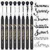 GETHPEN Calligraphy Pens, Hand Lettering Pens, 8 Size Calligraphy Pens