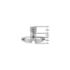 NOTRICKT CS-018 1/4" Screw with D-Ring (D15mmxH12mm) Stainless Steel, for