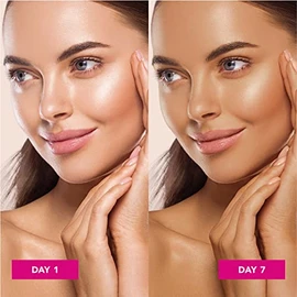 Jergens Natural Glow Self Tanner Face Moisturizer, Fair to Medium Skin Tone, SPF 20 Sunless Tanning, Daily Facial Sunscreen, Oil Free, Broad Spectrum 