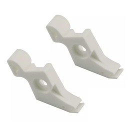 Bequilter 2PCS Sewing Machine Presser Foot Shank Adaptor Ankle #4124112 Compatible with Husqvarna Viking 4124112-45, 4123471-01
