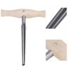 Violin Peg Hole Reamer Stainless Steel Incisive Edge Ergonomic Wooden