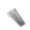 Sivitec 6PCS Wood Flat Drill Bits Set 10/12/16/18/20/25mm Flat Boring