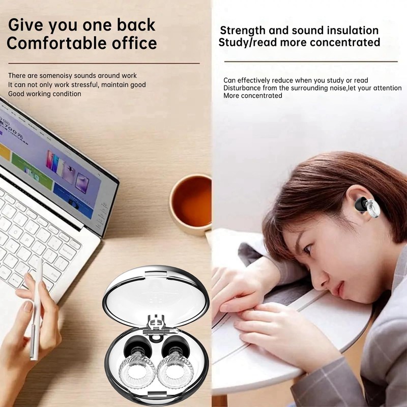 Loop Quiet Earplugs, Lightweight Noise, Cancelling Earplugs for Sleep, Work,