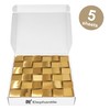 Elephantile 5 Sheets Gold Tiles Metal Mosaic Wall Backsplash Tile