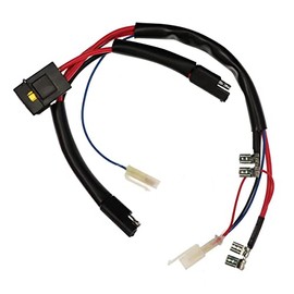 Universal Parts 24V Battery Wiring Harness w/Charge Inhibitor for Currie Electric Scooters