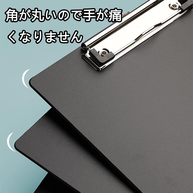 Clipboard, A4 Clipboard, Durable, Anti-Slip Clip, For Office, Meetings, Schools,