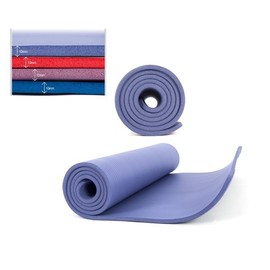 NBR 10mm Blue Yoga Exercise Mat Exercise Mat