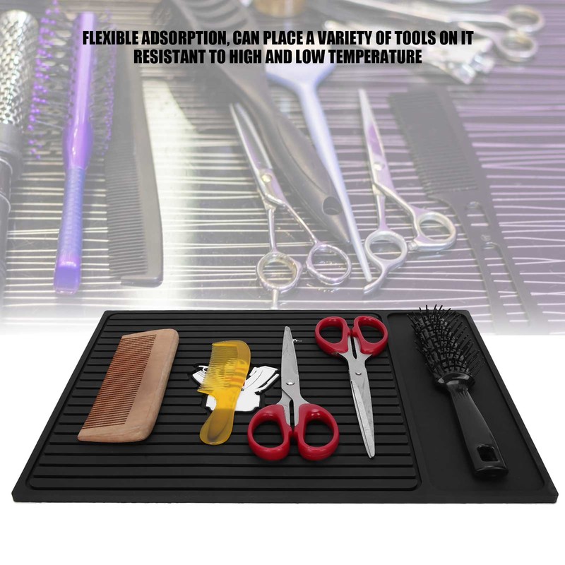 Silicone NonSlip Pad Hairdresser Electric Hair Cutter Clipper Tools Cushion