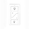 Humpptom Remote, Wireless Remote Control for Lamp Dimmer Switch, Only