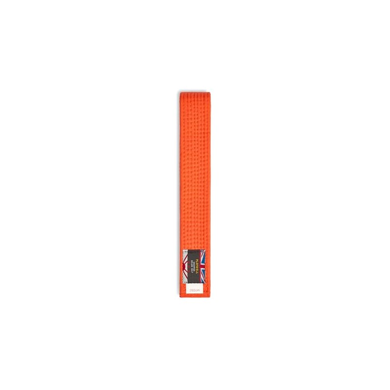 Playwell Martial Arts Cotton Solid Coloured Grading Belt - (Karate,