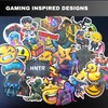 HNTR Gamer Stickers | 50 Epic Gaming Decals