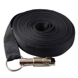 Dog Leash 1.2" Extra Wide Nylon 15 Feet Extra Long for Training Secure Locking Snap