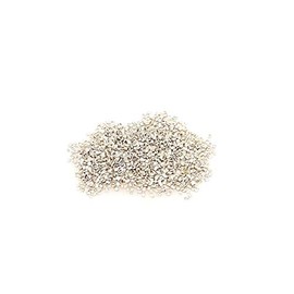 Silver Chip Solder (Hard) 3 Grams (~2000 pcs) 0.5 x 1.0 x 0.25mm Ultra Tiny Made in USA by CRAFT WIRE