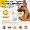 YINCORD Cute Donut Dog Toy for Aggressive Chewers Indestructible Squeaky