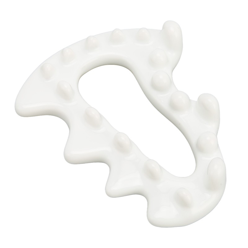 Body Face Ceramic Gua Sha Massager Static Free Eliminate Cellulite