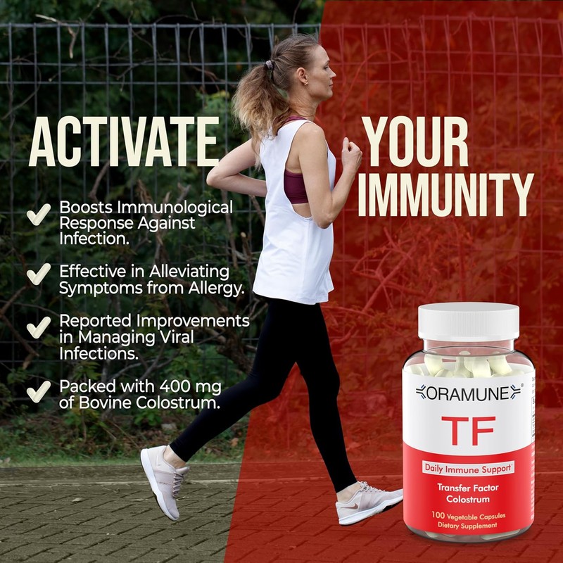 Support Supplement with Transfer Factor and Pure Colostrum - Bovine