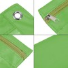 Wodison 3-Ring Pen Pencil Pouch with Clear Window Stationery Bag