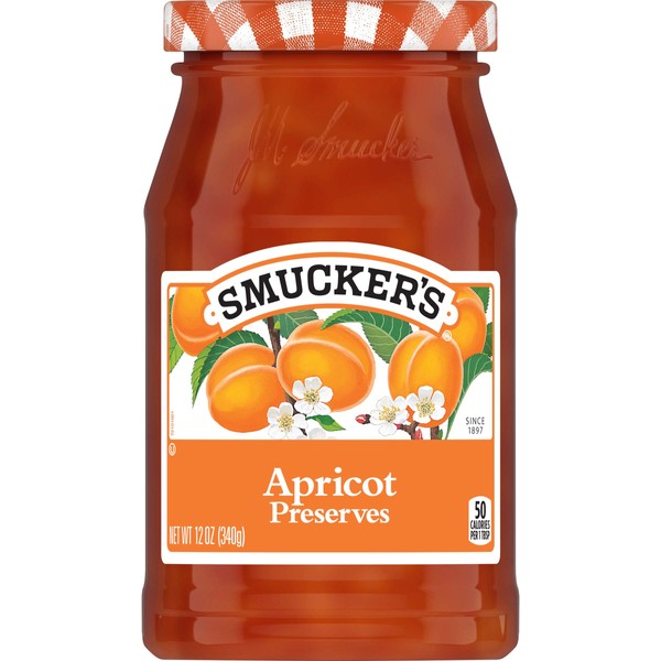 Smucker's Apricot Preserves, 12 Ounces (Pack of 6)