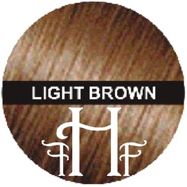 Hair Fusion Fibers 28g/.98oz Light Brown - Thickens Balding or Thin Hair