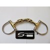 S-Products EQUESTRIAN D-RING WATERFORD LOZENGE HORSE SNAFFLE BIT (6.0")