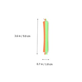 Mikinona 80pcs Universal Hair Curling Rollers Cold Wave Hair Curler Stick Spiral Curls Mix Colors