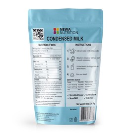 Sugar Free (No Sugar Added) Gluten Free Non GMO Condensed Milk Mix. Weight: 8 oz/226.8 gr. (Pack of 2)