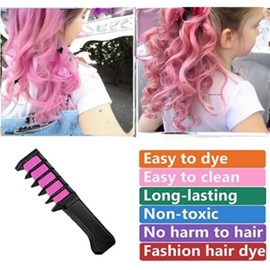 Perellier 12 temporary Hair Chalks for Kids and Adults (12 COLOURS)