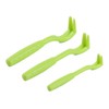 Pet Tick Remover Tool Set, 3 Sizes, Lime Green, for
